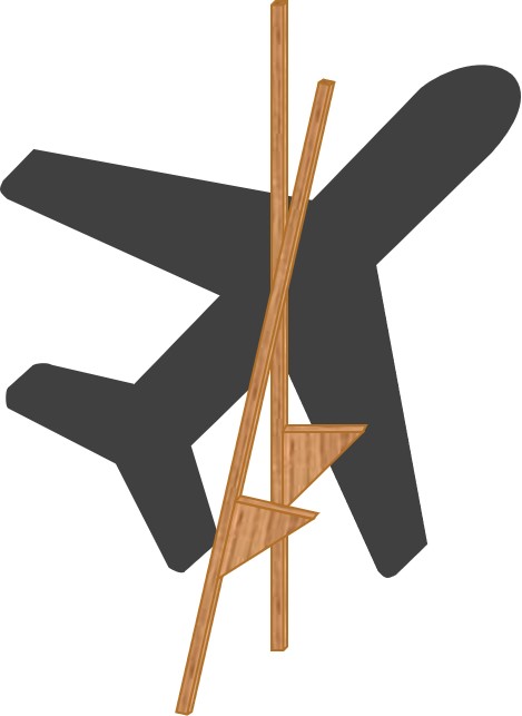 Lateral Thinking Plane and stilts